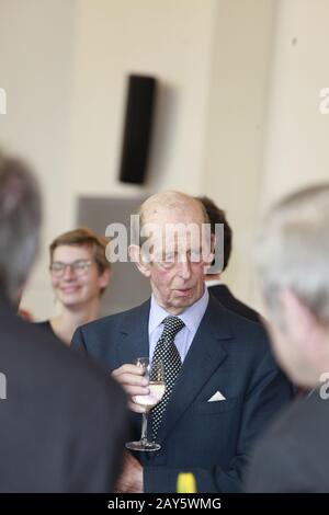 Edward Herzog von Kent bei der Gedenkfeier zum 75. Jahre der Zerstöung Dresden im Zweiten Weltkrieg / 130220 Stockfoto