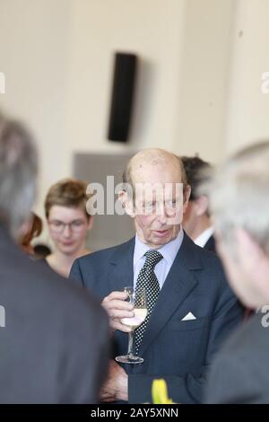 Edward Herzog von Kent bei der Gedenkfeier zum 75. Jahre der Zerstöung Dresden im Zweiten Weltkrieg / 130220 Stockfoto