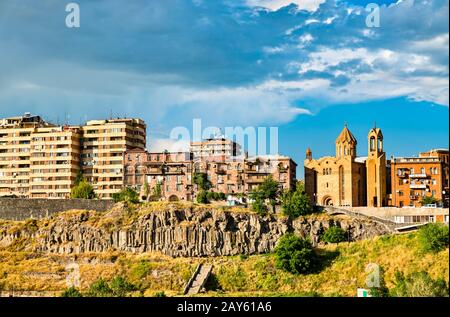 Kirche Saint-Sarkis in Jerewan, Armenien Stockfoto