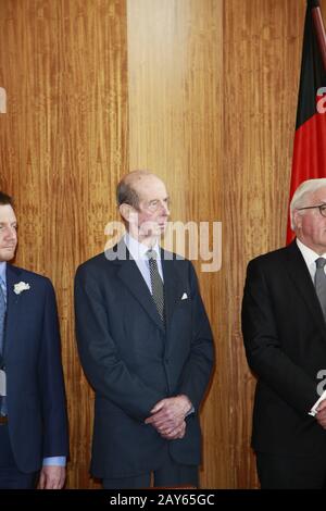 Edward Herzog von Kent bei der Gedenkfeier zum 75. Jahre der Zerstöung Dresden im Zweiten Weltkrieg / 130220 Stockfoto