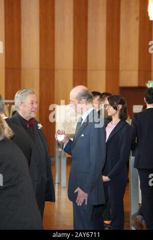 Edward Herzog von Kent bei der Gedenkfeier zum 75. Jahre der Zerstöung Dresden im Zweiten Weltkrieg / 130220 Stockfoto