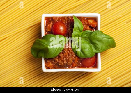 Spaghetti alla Bolognese Stockfoto