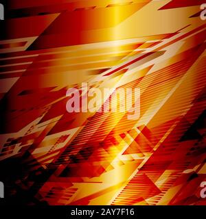 Abstrakte Feuer Hintergrund Stockfoto