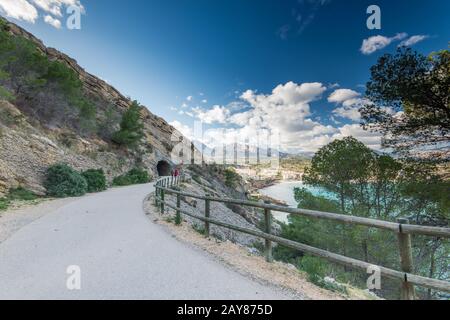Panoramablick über Albir in Alicante, Spanien Stockfoto