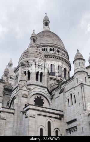 Sacre Coeur Kirche in Paris Frankreich Stockfoto