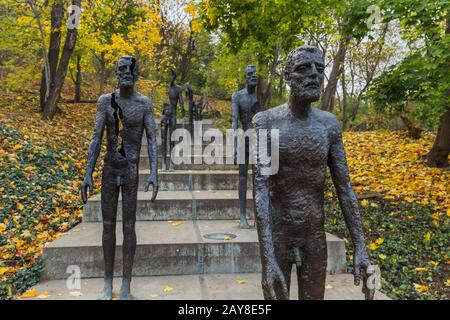 Denkmal für die Opfer des Kommunismus - Prag - Tschechien Stockfoto