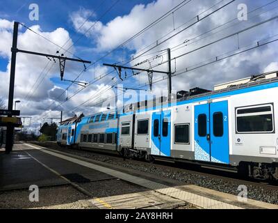 Ter, Regionalzug, La Valbonne, Ain, Frankreich Stockfoto