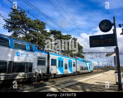 Ter, Regionalzug, La Valbonne, Ain, Frankreich Stockfoto