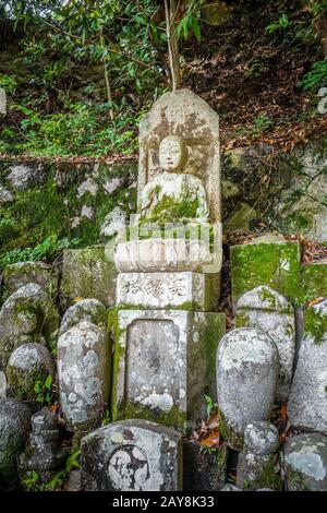 Chion-in Tempel Garten Friedhof, Kyoto, Japan Stockfoto