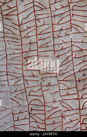 Rok Runestone Stockfoto