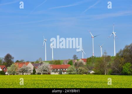 Reichenbach in der Oberlausitz Stockfoto