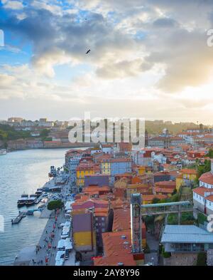 Die Altstadt von Porto Portugal Stockfoto