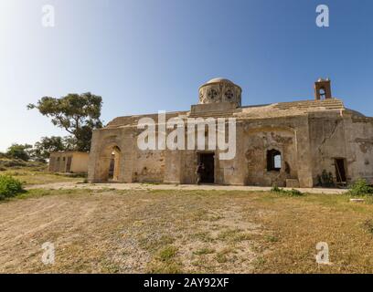 Derbe Agios Georgios Kirche in Davlos, Zypern Stockfoto