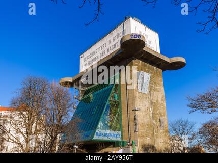 WIEN, ÖSTERREICH - 30. DEZEMBER 2016: Zoo im Flak-Turm am 30. Dezember 2016 in Wien Österreich Stockfoto