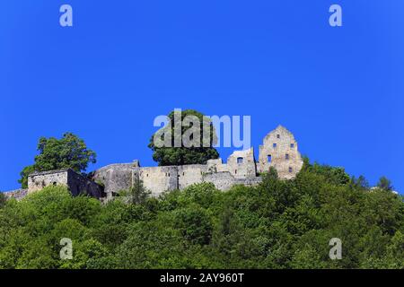 Bad Urach ist eine Stadt in Deutschland, mit vielen historischen Sehenswürdigkeiten Stockfoto