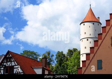 Biberach an der Riß ist eine Stadt in Deutschland mit vielen historischen Sehenswürdigkeiten Stockfoto