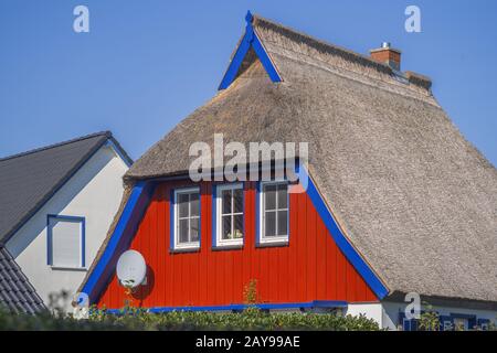 Haus in Wieck Stockfoto