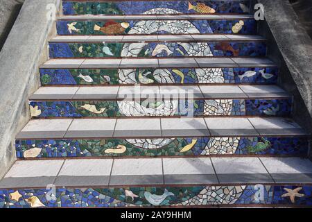 16th Avenue in San Francisco, Kalifornien Stockfoto