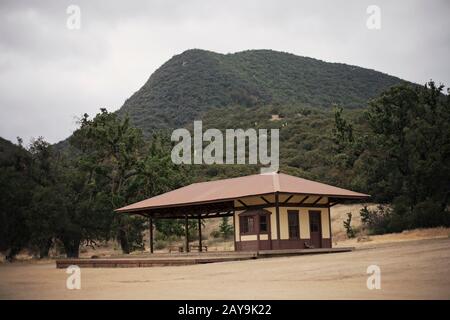 Paramount Ranch in der Santa Monica Mountains National Recreation Area in der Nähe von Los Angeles, Kalifornien. Stockfoto