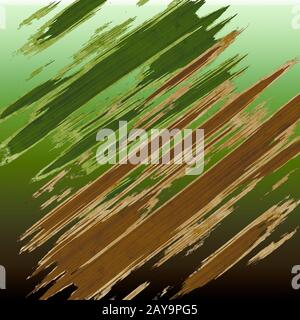 Abstraktes Bild mit Flecken und Pinselstriche. Stockfoto