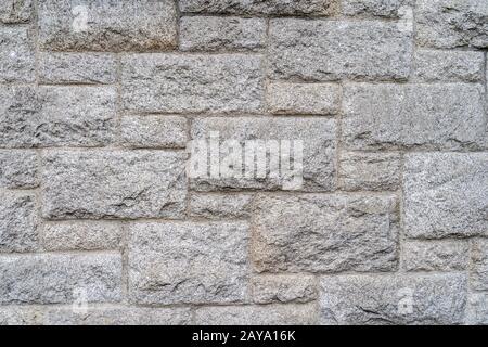 Gealterter Beton mit Mustern und Rissen. Hochwertige Textur und Hintergrund Stockfoto