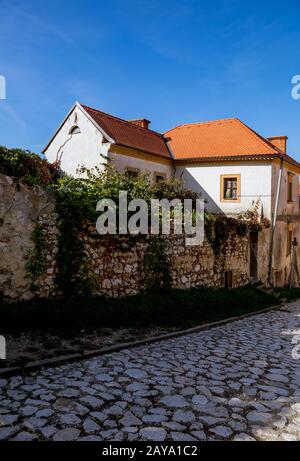 Südmährische Kleinstadt Mikulov Stockfoto