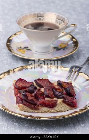 Bayerische Pflaumendachi Stockfoto