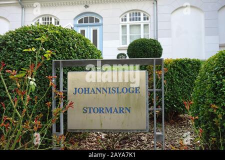 Freimaurer in Bad Oldesloe Stockfoto