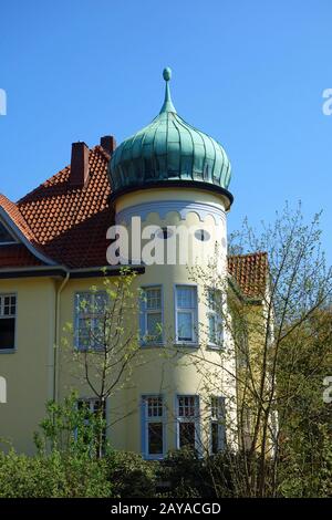 Luxushaus in vechta, deutschland Stockfoto