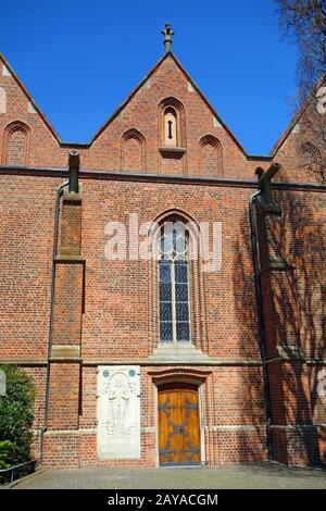 Kirchenpropsteikirche St. Georg in Vechta Stockfoto