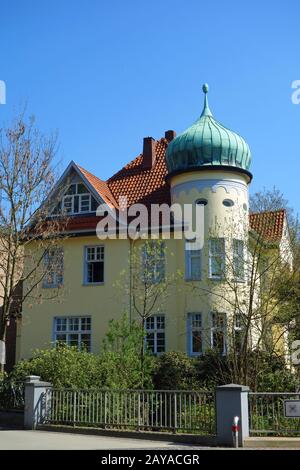 Luxushaus in vechta, deutschland Stockfoto