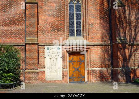 Kirchenpropsteikirche St. Georg in Vechta Stockfoto