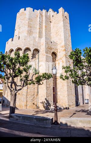 Saintes-Maries-de-la-Mer Stockfoto