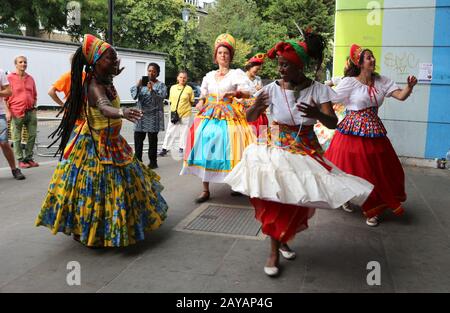 Notting Hill Carnival Stockfoto