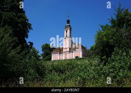 Wallfahrtskirche birnau am Bodensee, Deutschland Stockfoto