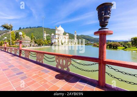 Kolumbien Bogota Jaime Duque Park Seepromenade Stockfoto