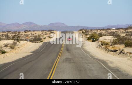 Szenen auf der alten Route 66 in kalifornien Stockfoto