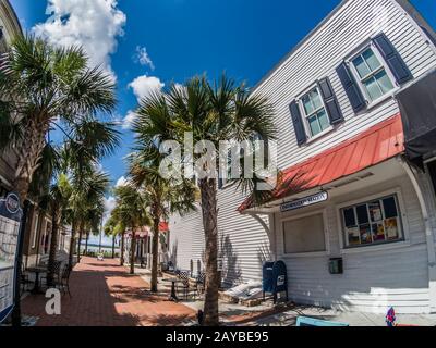 beaufort South carolina Stadtzentrum Stockfoto