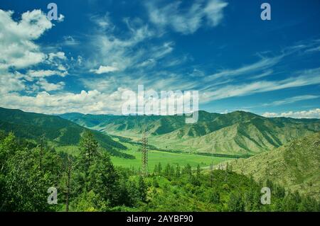Altai Berg. Stockfoto