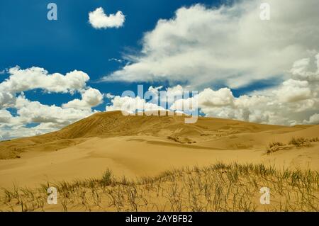 Die Mongolei. Sands Mongol Els, sandige Dünenwüste, Stockfoto