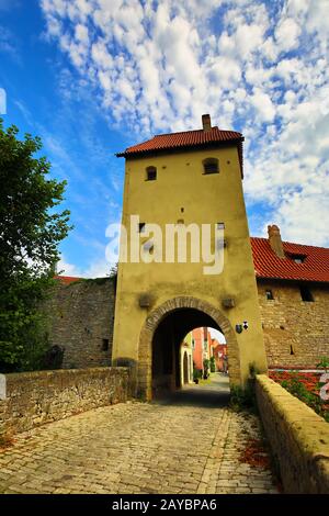 Sulzfeld am Main der Fränkischen Idylle Stockfoto