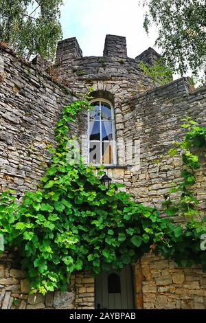 Sulzfeld am Main der Fränkischen Idylle Stockfoto