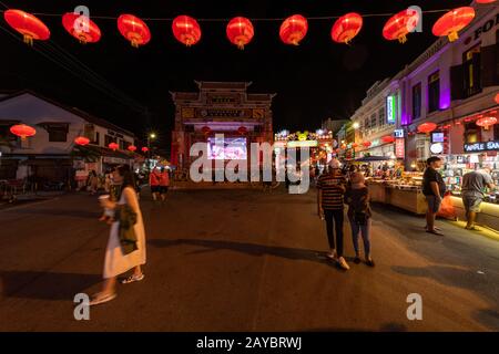 Jonker Street, Weltkulturerbe Malakka City, Malaysia. Stockfoto