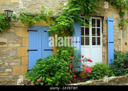 Saint-Pompont in Frankreich Stockfoto