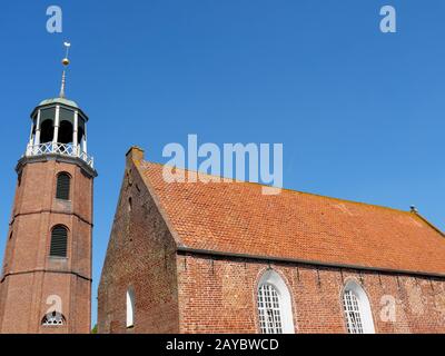 kirche von ditzum Stockfoto