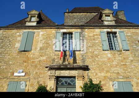 domme in der dordogne, frankreich Stockfoto