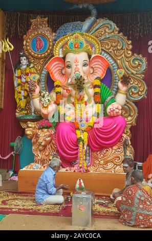 Lord Ganesha - Indischer Elefantengott Stockfoto