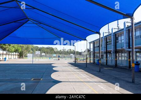 Australischer Schulspielplatz in Sydney, Australien Stockfoto