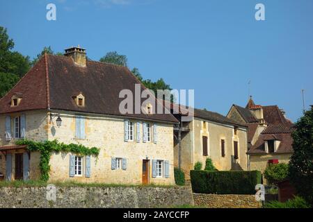 Saint-Pompont in Frankreich Stockfoto