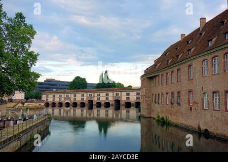 Straßburg Barrage Vauban Stockfoto